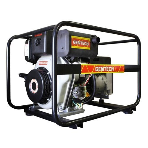 Gentech 6.8kVA ED6800YSRE 1Phase Diesel Generator