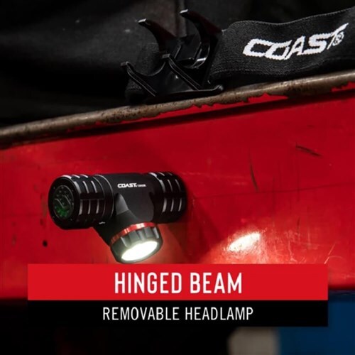 Coast XPH25R Rechargeable Pure Beam Focusing LED Headlamp (410LUM)