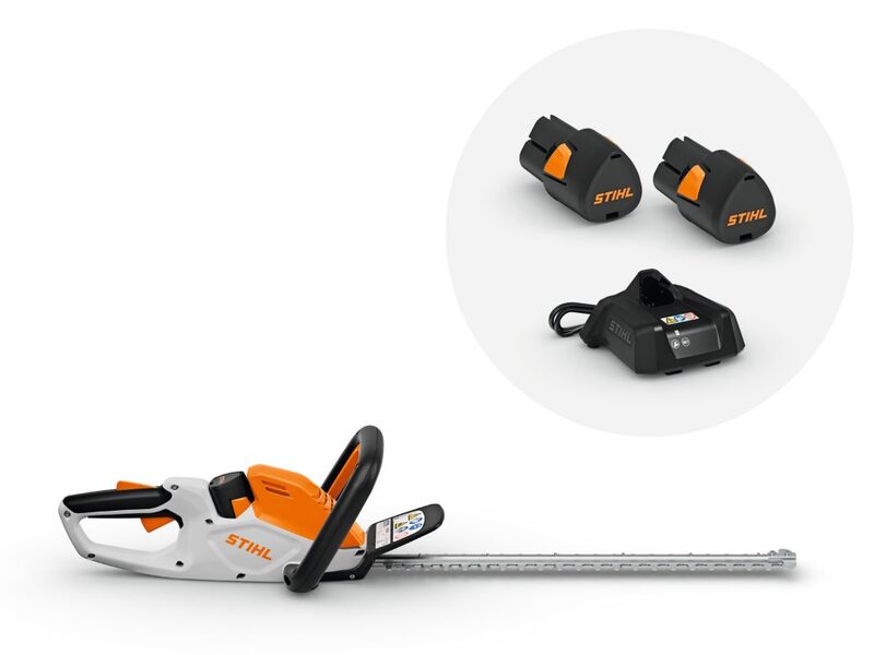 Stihl HSA 40 50cm Hedge Trimmer Kit (Includes 2x AS2 Batteries)