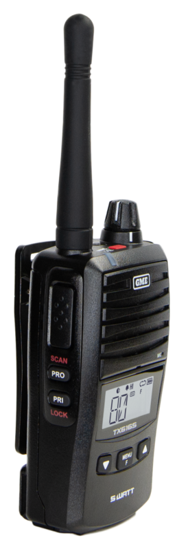 GME TX6165X 5/1 Watt UHF CB Handheld Radio