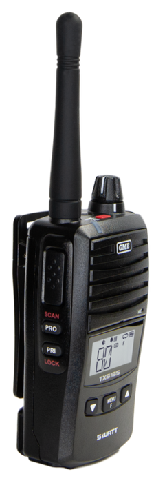 GME TX6165X 5/1 Watt UHF CB Handheld Radio