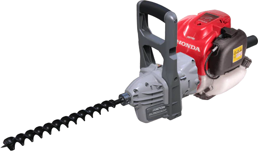 Atom 960 Drillmaster Heavy Duty Engine Drill (4 stroke Honda 35cc)