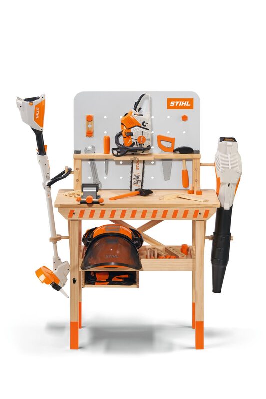 Workbench For Kids, Made Of Wood