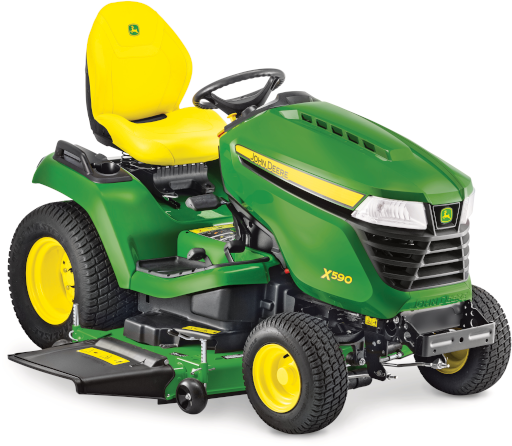 John Deere X590 Tractor With 54A Deck