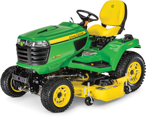 X739 4WD, 4WS Signature Series Tractor With No Deck