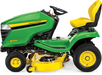 John Deere X354 Tractor with 42 Accel Deep (42A) Mower Deck