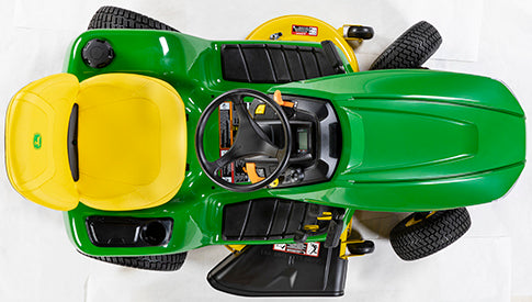 X384 Select Series Tractor with 48-in. Accel Deep Mower Deck 4WS