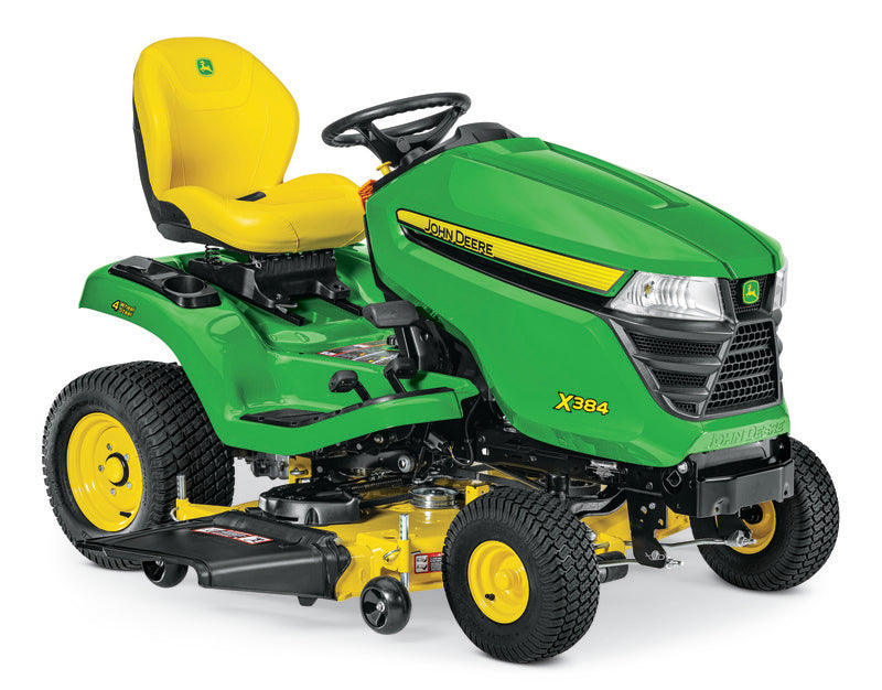 X384 Select Series Tractor with 48-in. Accel Deep Mower Deck 4WS