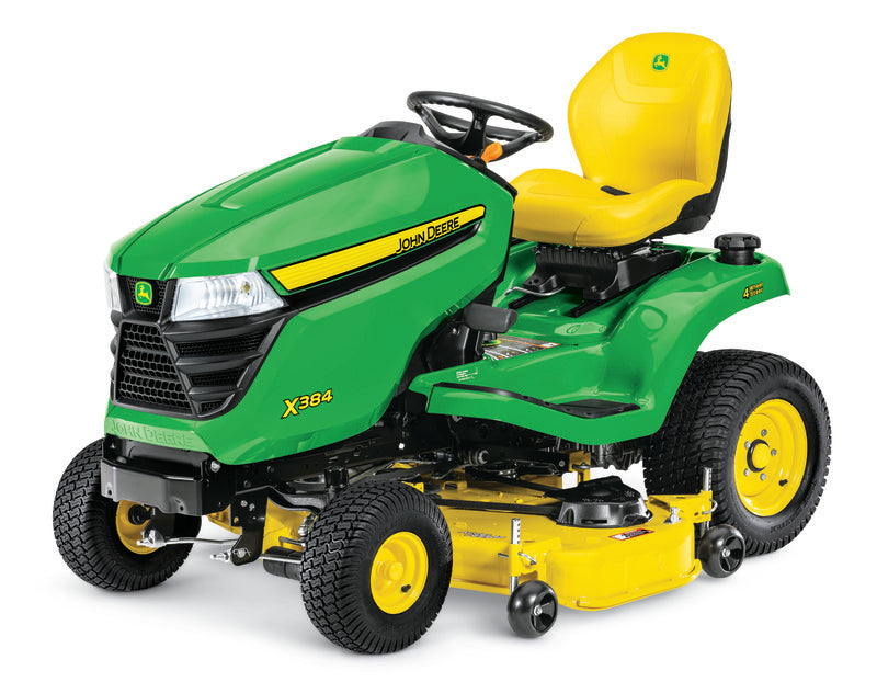 X384 Select Series Tractor with 48-in. Accel Deep Mower Deck 4WS