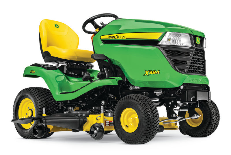 X384 Select Series Tractor with 48-in. Accel Deep Mower Deck 4WS